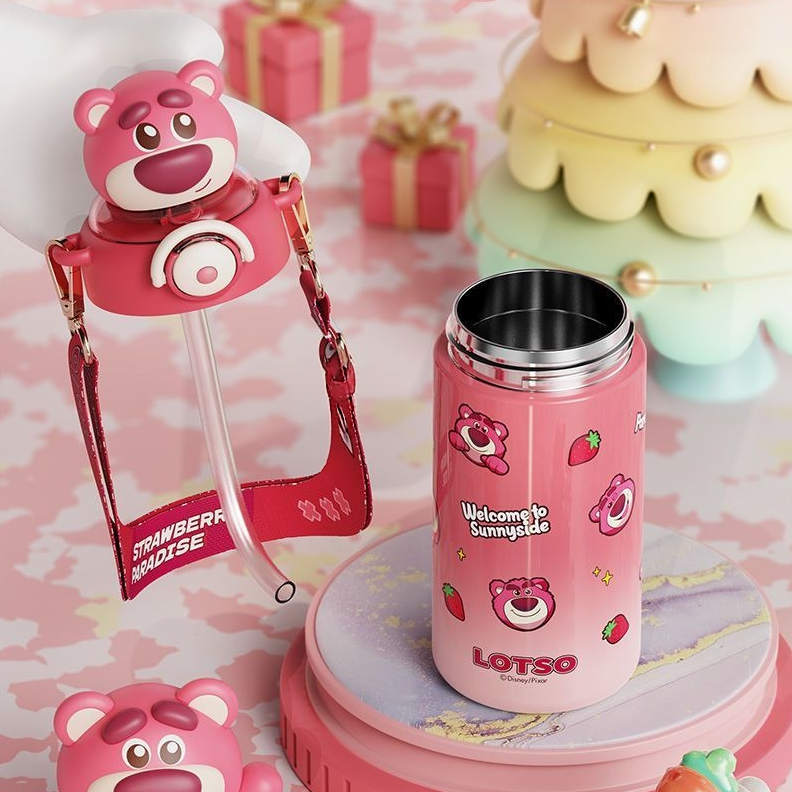 600ML SUS316 Insulated Strap Water Bottle C-396