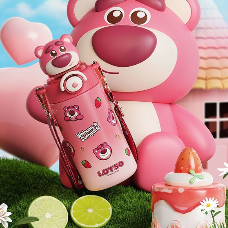 600ML SUS316 Insulated Strap Water Bottle C-396