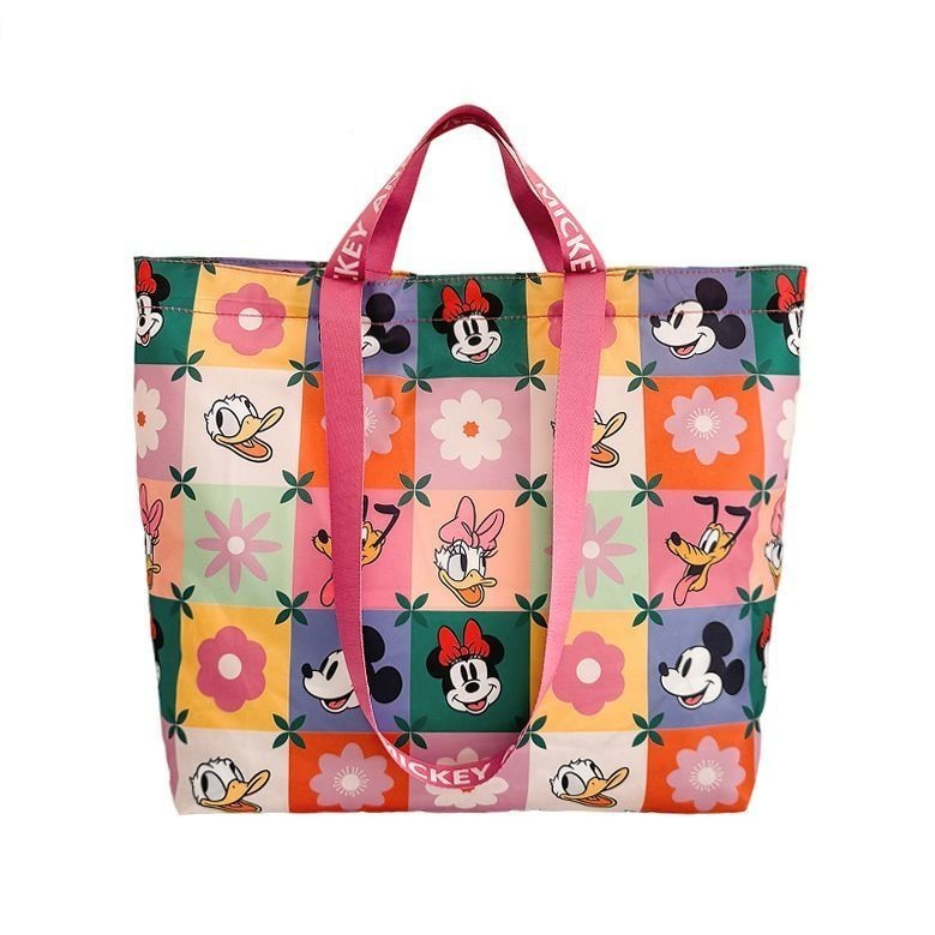 Colorful All-Over Print Large Capacity Shoulder Tote Bag CO-70004