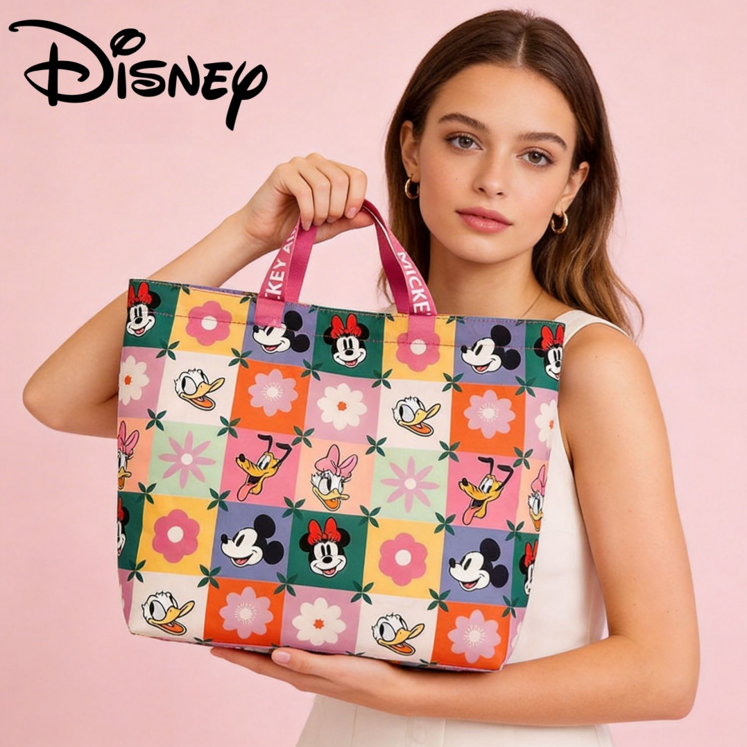 Colorful All-Over Print Large Capacity Shoulder Tote Bag CO-70004