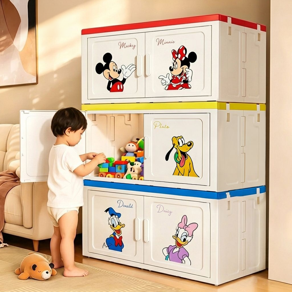Foldable Stackable Large Capacity Home Storage Organizer C-434