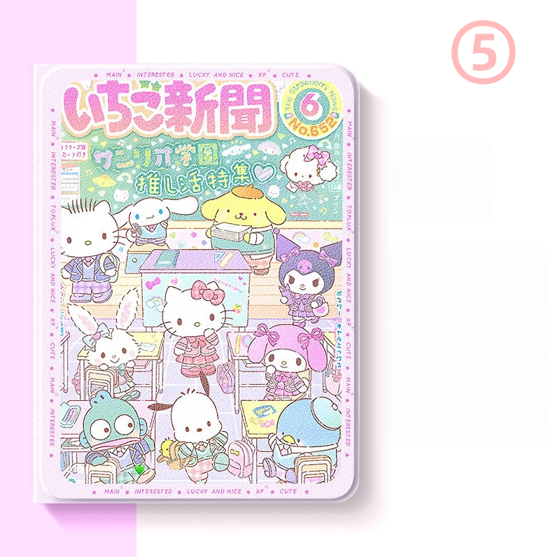 Soft Silicone Cute iPad Case with Stand C-80076