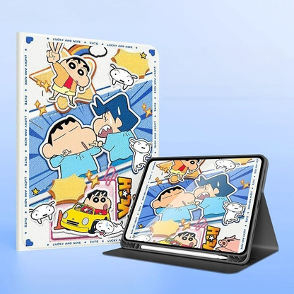 Lightweight Shockproof iPad Case with Multi-Angle Stand C-80095