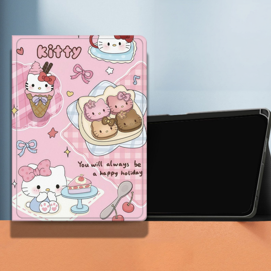 Lightweight Shockproof iPad Case with Stand & Double-Sided Print C-80096