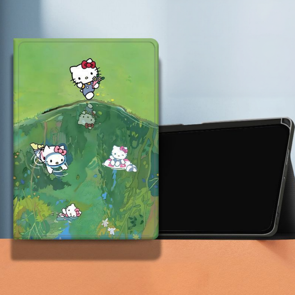 Lightweight Shockproof iPad Case with Stand & Double-Sided Print C-80096