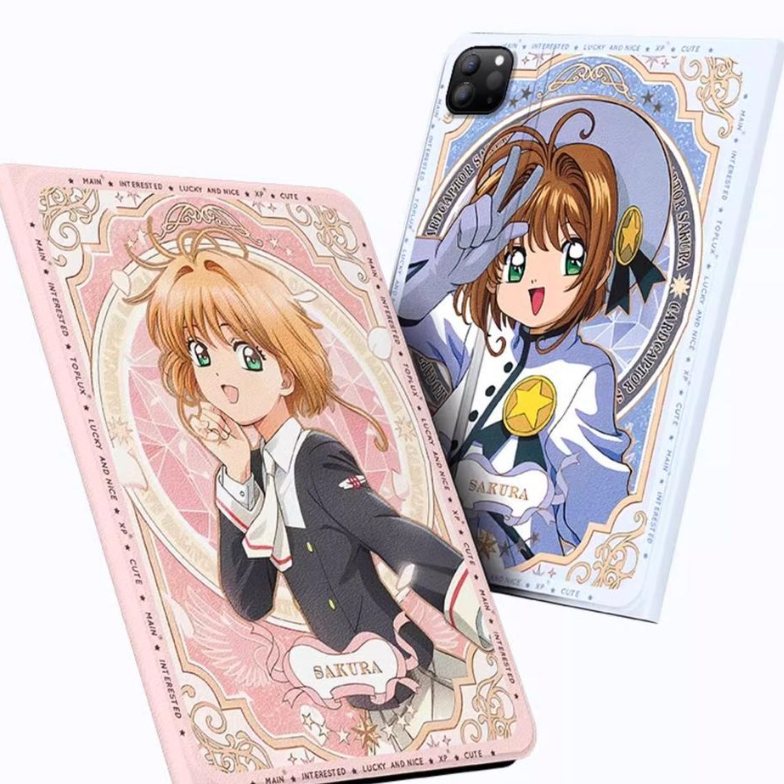 Slim Lightweight iPad Case with Character Design & Stand C-80107