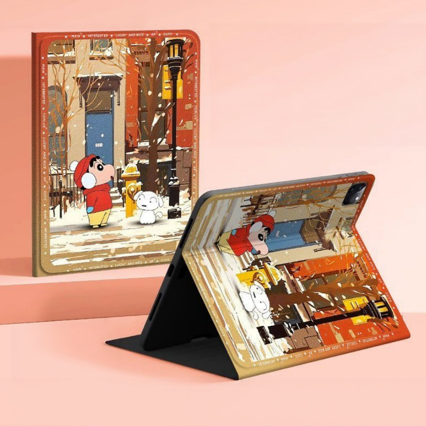 Slim Lightweight iPad Case with Sturdy Stand & Shock Protection C-80113