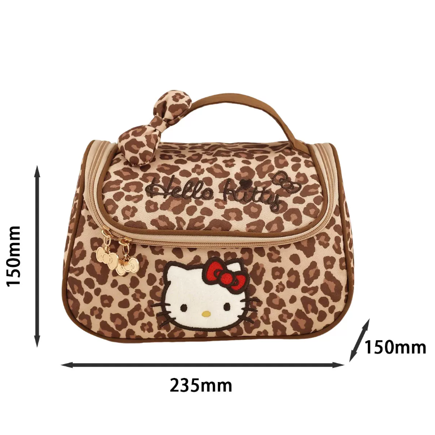 Leopard Print Large Capacity Cute Organizer Bag C-451