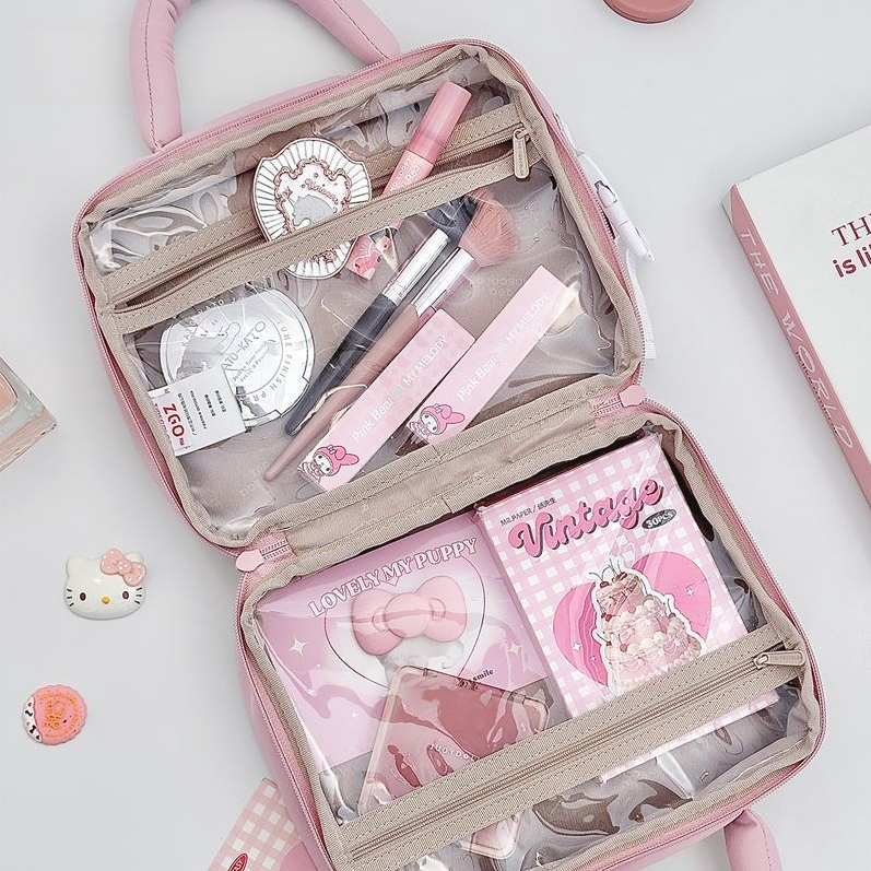 Large Capacity Portable Cosmetic Organizer Bag C-488