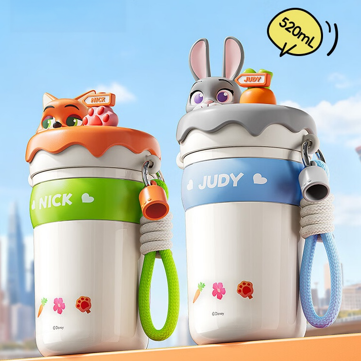 520ML Insulated Straw & Direct Drink Water Bottle C-503