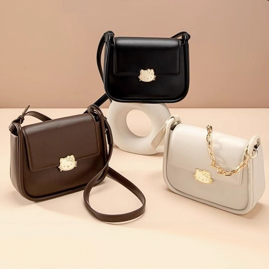 Cute Elegant Faux Leather Shoulder Bag C-506