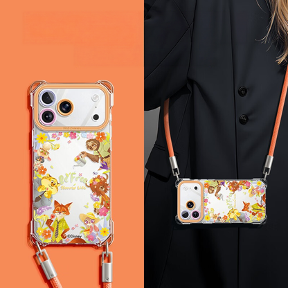 Shockproof iPhone Case with Detachable Short/Long Strap C-80171