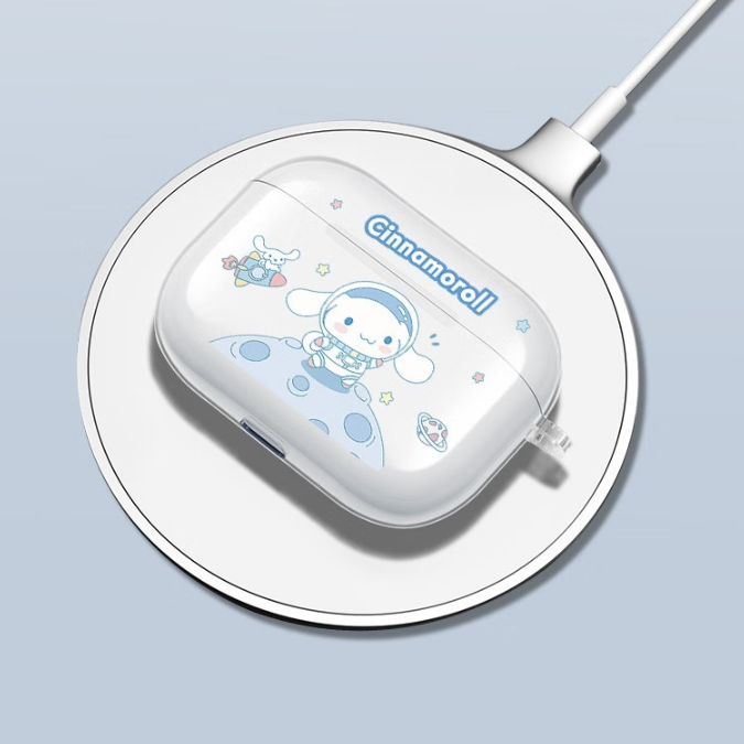 Clear Soft AirPods Case with Wireless Charging Support C-80173
