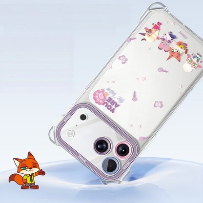 Shockproof & Stain-Resistant Phone Case with Strap for iPhone C-80183