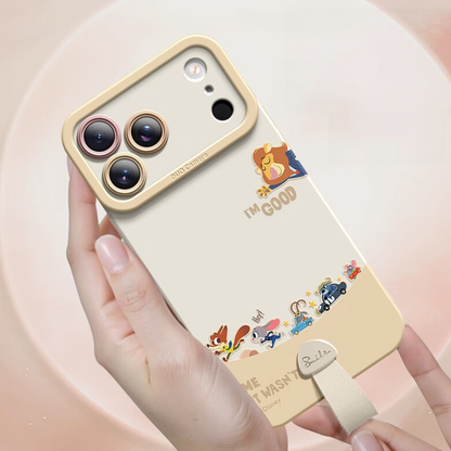 Corner Protection Shockproof Phone Case with Strap for iPhone C-80186