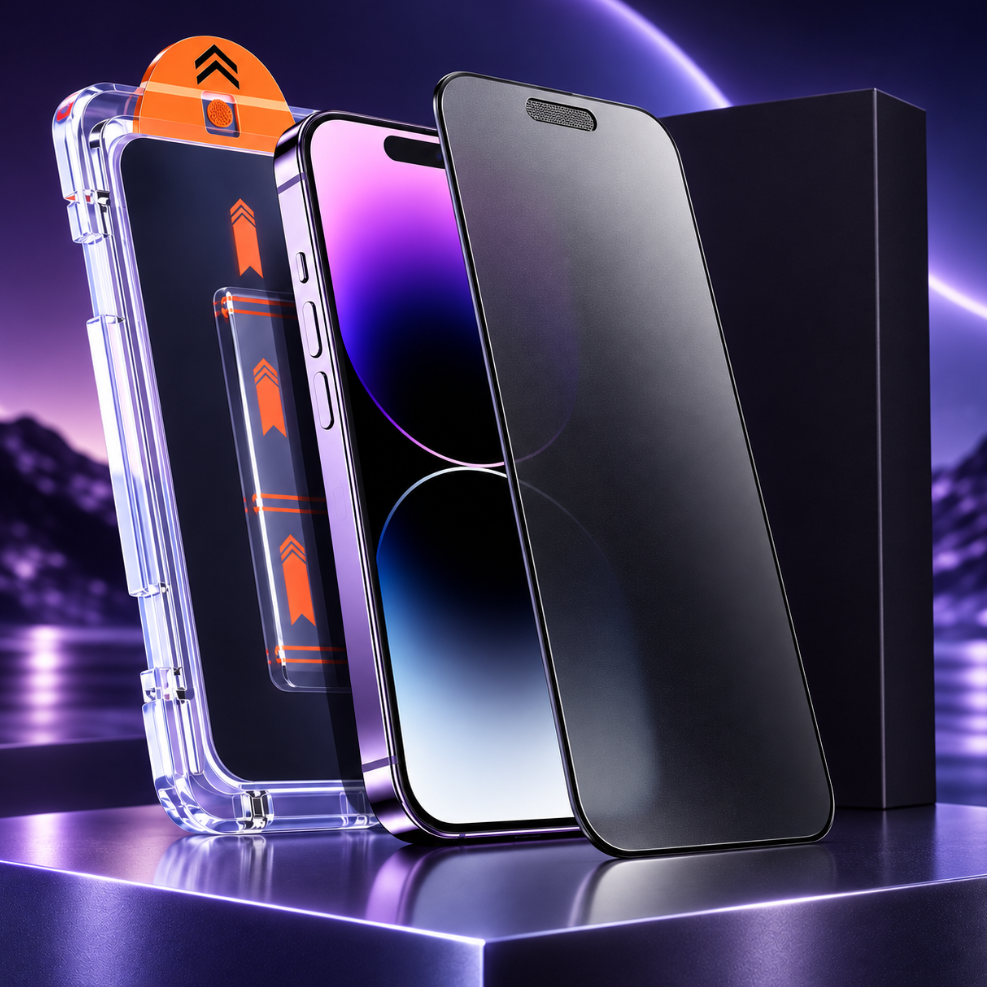 2-Pack iPhone Tempered Glass Screen Protector C-80195