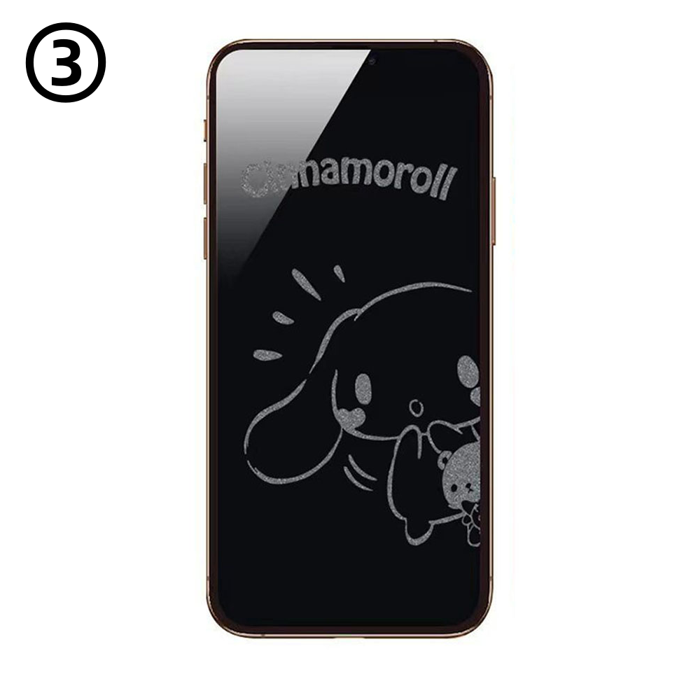 Hidden Pattern Tempered Glass Screen Protector C-80194