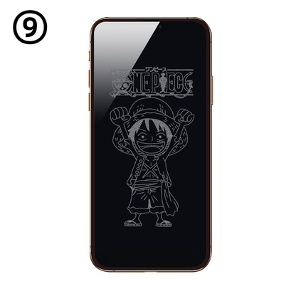 Hidden Pattern Tempered Glass Screen Protector C-80194