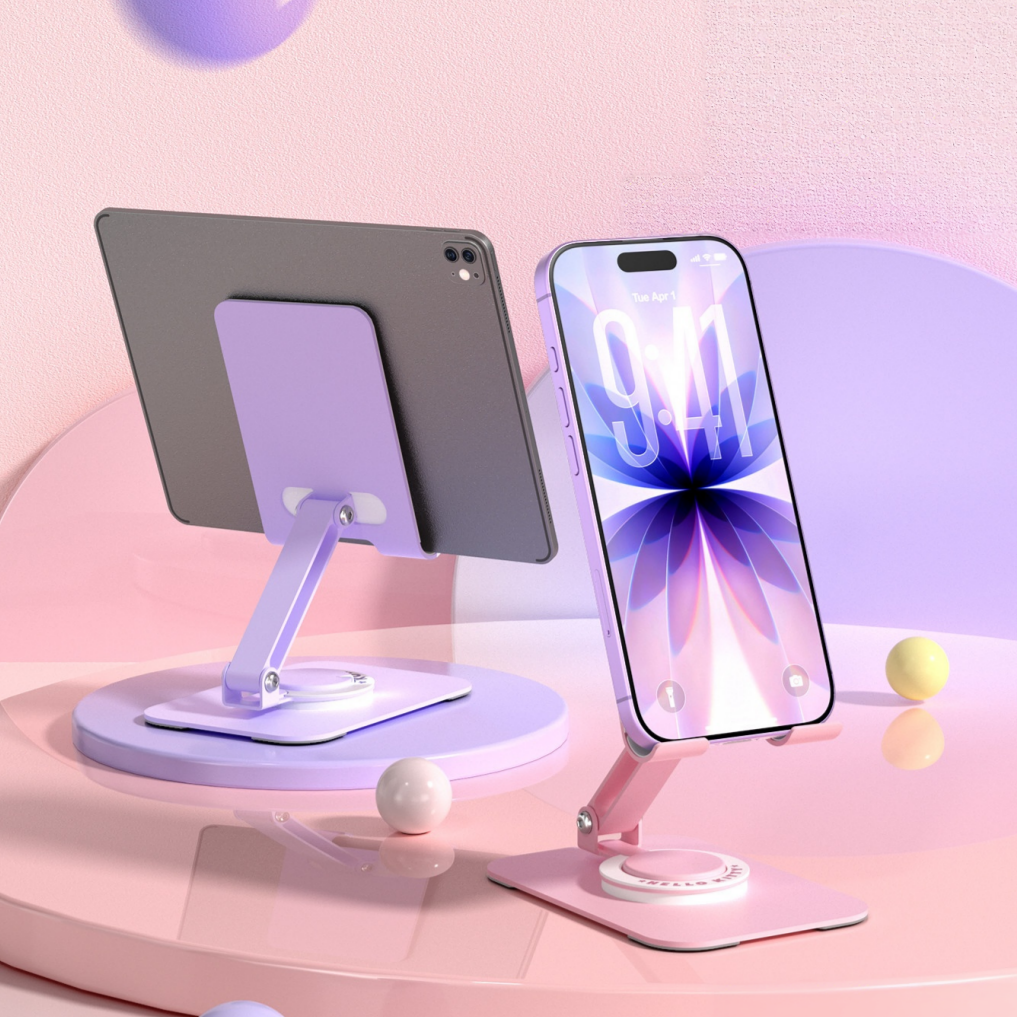 360° Rotating Foldable Phone & Tablet Stand C-80197