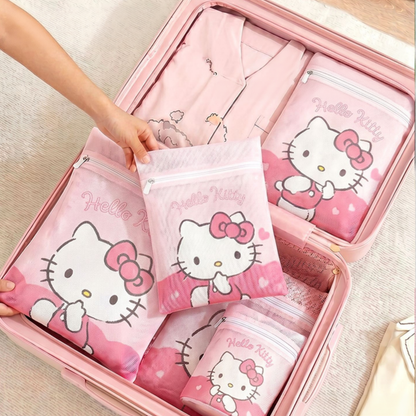 Breathable Fine Mesh Zippered Clothing Protective Laundry Bag C-512