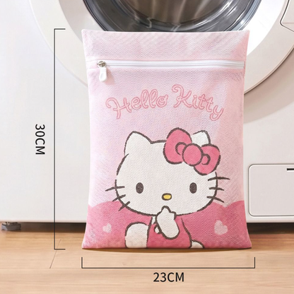 Breathable Fine Mesh Zippered Clothing Protective Laundry Bag C-512
