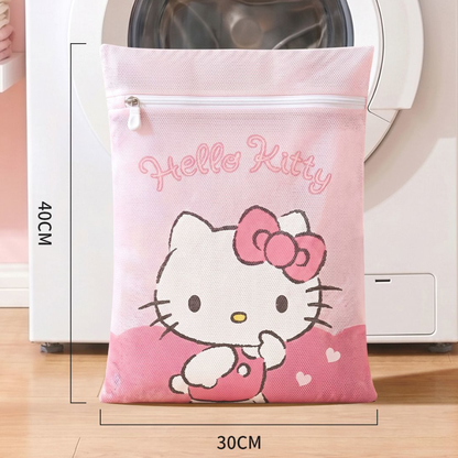 Breathable Fine Mesh Zippered Clothing Protective Laundry Bag C-512