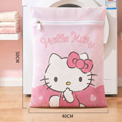 Breathable Fine Mesh Zippered Clothing Protective Laundry Bag C-512