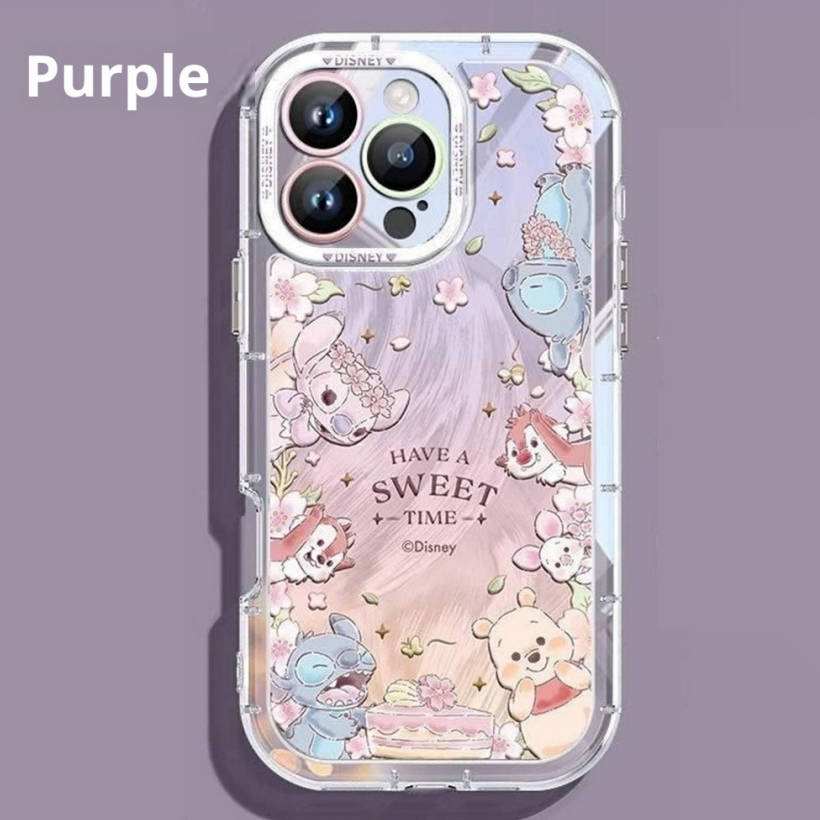 Cute Print Clear iPhone Case with Camera Protection C-80133