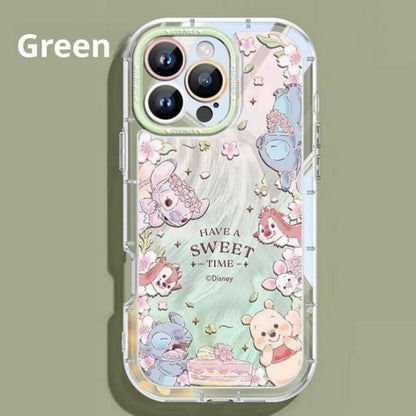 Cute Print Clear iPhone Case with Camera Protection C-80133