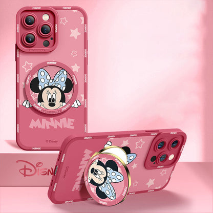 iPhone Compatible 2-Way Stand Phone Case with Built-In Mirror C-80154