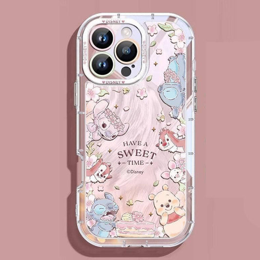 Cute Print Clear iPhone Case with Camera Protection C-80133