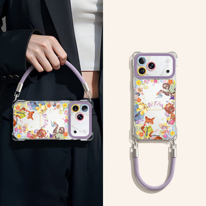 Shockproof iPhone Case with Detachable Short/Long Strap C-80171