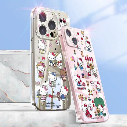 All-Over Print Slim Lightweight Clear Phone Case for iPhone C-80122