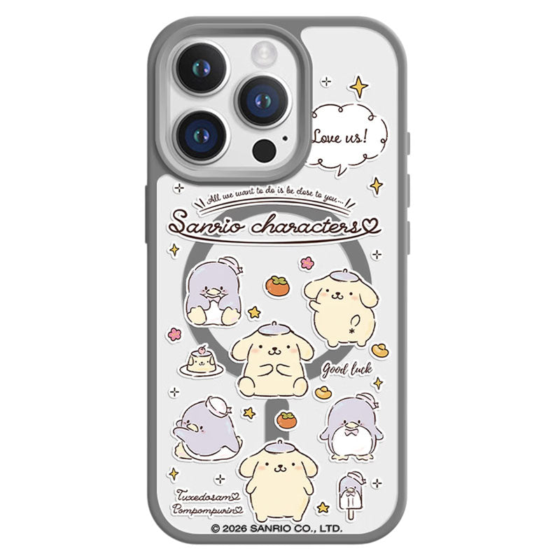Clear Shock-Absorbing Phone Case with Camera Lens Protection for iPhone C-80123
