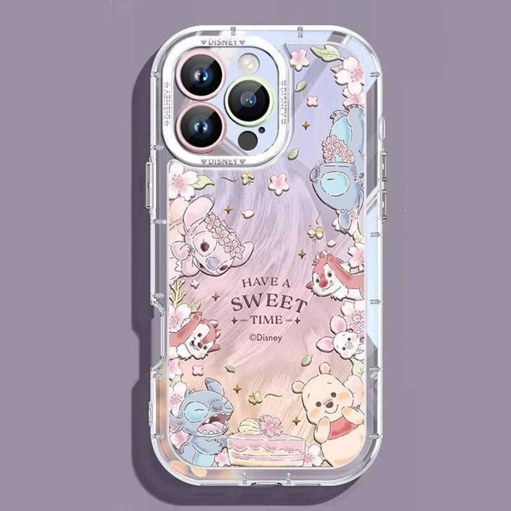 Cute Print Clear iPhone Case with Camera Protection C-80133