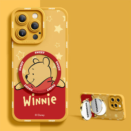 iPhone Compatible 2-Way Stand Phone Case with Built-In Mirror C-80154