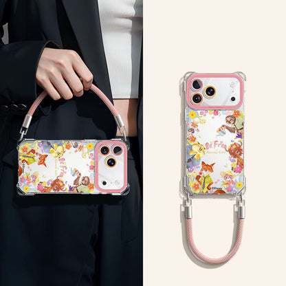 Shockproof iPhone Case with Detachable Short/Long Strap C-80171