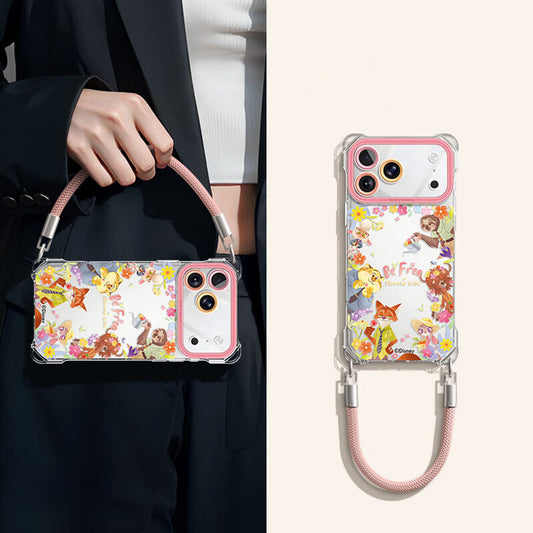 Shockproof iPhone Case with Detachable Short/Long Strap C-80171