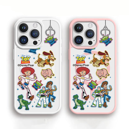 iPhone Compatible Shock-Absorbing Phone Case with Camera Lens Protection C-80138