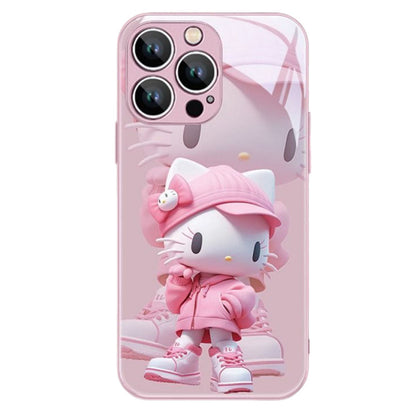 Slim Lightweight Glass Case Compatible with iPhone – C-80157