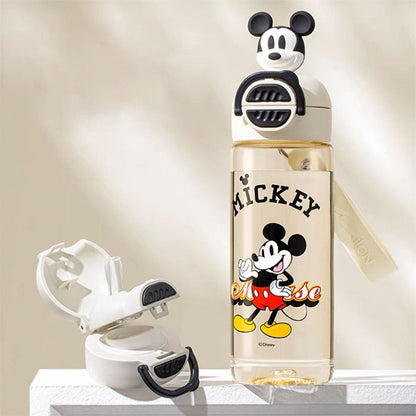 520ML 2-Way Straw & Direct Drink Water Bottle C-474