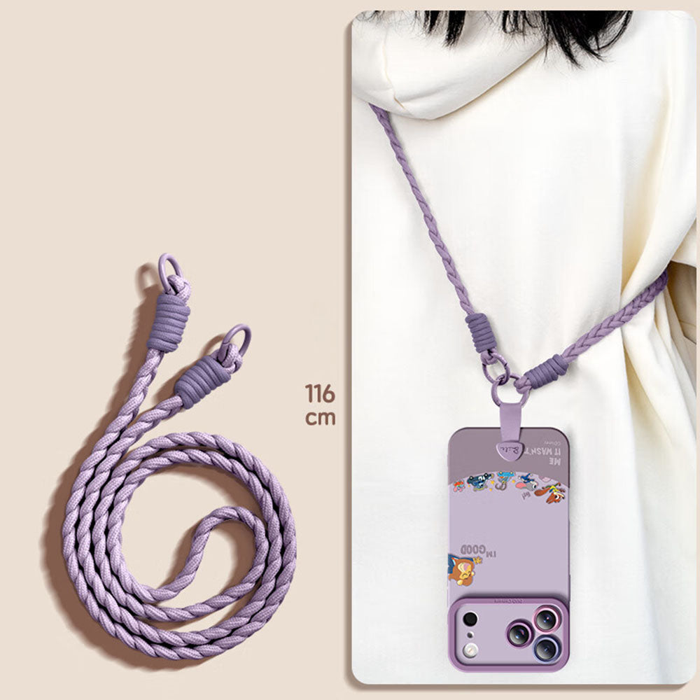 Corner Protection Shockproof Phone Case with Strap for iPhone C-80186