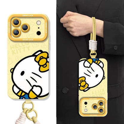 Soft Silicone iPhone Case, Lightweight Cover with Detachable Straps C-80164