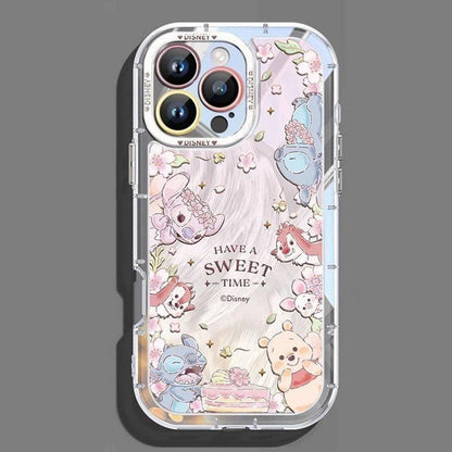 Cute Print Clear iPhone Case with Camera Protection C-80133