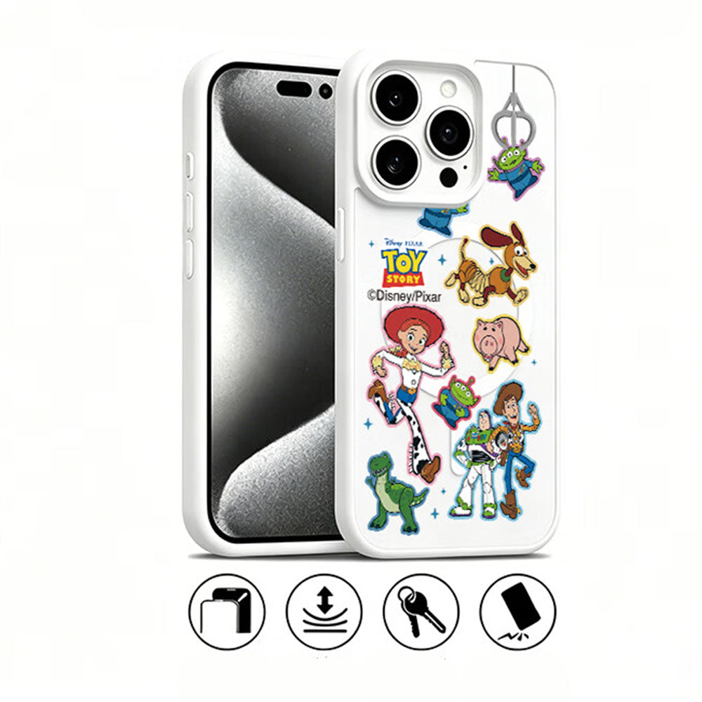 iPhone Compatible Shock-Absorbing Phone Case with Camera Lens Protection C-80138
