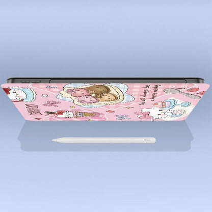 Lightweight Shockproof iPad Case with Stand & Double-Sided Print C-80096
