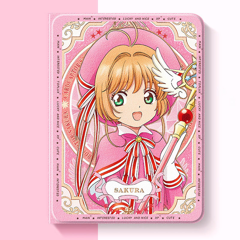 Slim Lightweight iPad Case with Character Design & Stand C-80107