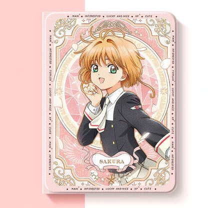 Slim Lightweight iPad Case with Character Design & Stand C-80107