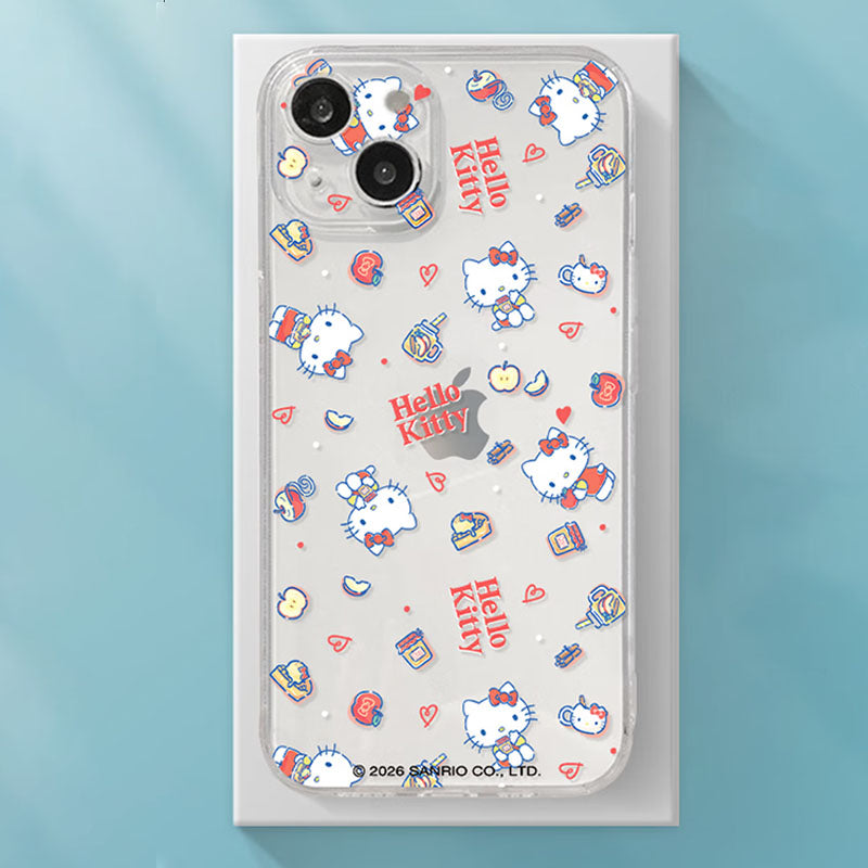All-Over Print Slim Lightweight Clear Phone Case for iPhone C-80122