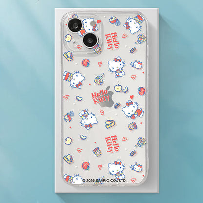 All-Over Print Slim Lightweight Clear Phone Case for iPhone C-80122